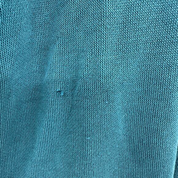 Athleta Size Medium Blue Long Sleeve Shirt Top Blouse Soft Modal Blend Athletic‎ - Picture 5 of 7